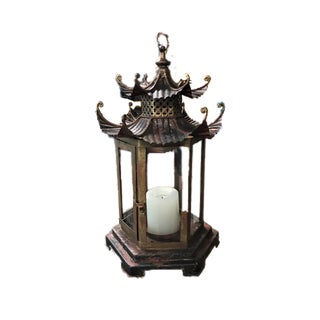 Traditional Pagoda Chinese Lantern For Sale