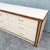 Cream Boho Chic Cream Gloss Laminate Cane and Faux Bamboo Dresser For Sale - Image 8 of 12