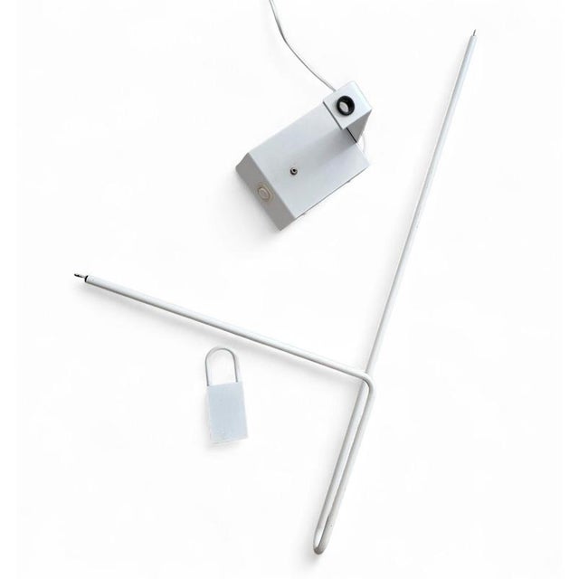 White Table Lamps from Dijkstra, 1980s, Set of 2 For Sale - Image 8 of 17