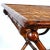 Ornamental & Decorative Materials 19th Century French Faux Bamboo Folding Table For Sale - Image 7 of 12
