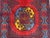 Red Filpa Elephant Foot Tribal Oriental Runner Rug, 2'9" X 6'6" For Sale - Image 14 of 16