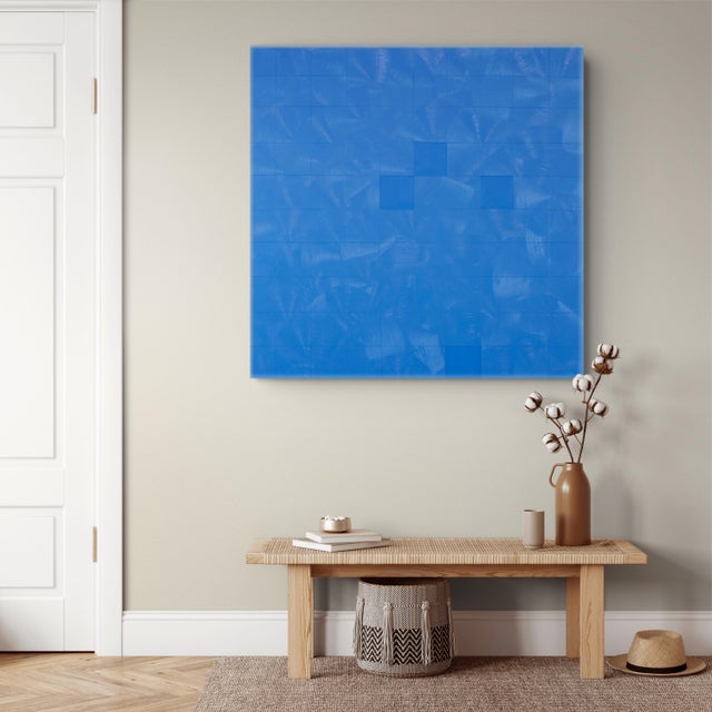 Contemporary Abstract Oil Paint on Cast Acrylic "Dissonance I" by Tom Henderson For Sale - Image 4 of 9
