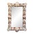 Large Antique Mirror With Shells For Sale