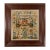 Not Yet Made - Made To Order Megan Ann Antique Embroidery Needlepoint Sampler Framed Print- Distressed Brown Frame For Sale - Image 5 of 5