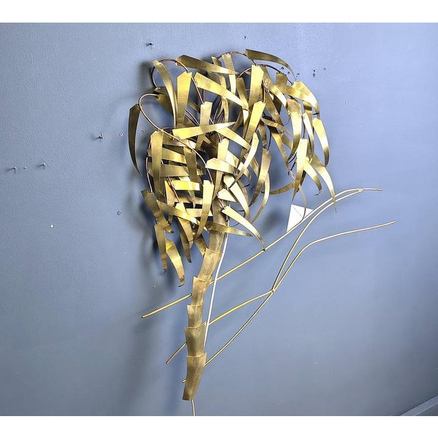 Palm Tree Wall Light from Daniel Dhaeseleer, 1970s For Sale - Image 10 of 11