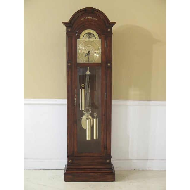 Herschede Cherry Cased Grandfather Clock Chairish