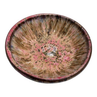 Vintage Handmade Studio Pottery Bowl For Sale