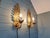 Hollywood Regency Italian Wall Sconces in Gilt Metal, 1970s, Set of 2 For Sale - Image 10 of 13