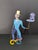 Piper Strong Whimsical Hand Painted Metal Sculptural Man Woman Candle Holders For Sale - Image 4 of 10