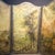 Antique French Painted Screen Depicting Three Figural Landscape Scenes For Sale In Portland, ME - Image 6 of 15