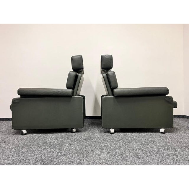 Mid-Century Leatherette Armchairs from Arch, Spicka, 1970s, Set of 2 For Sale - Image 6 of 10