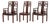 Chinese Modern Rosewood Armchairs and Side Chair Set, 3 For Sale