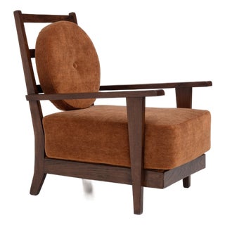 Modernist French Armchair, 1950s For Sale