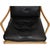 Colonial Chair in Oak and Black Leather by Ole Wanscher For Sale - Image 5 of 11
