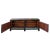 Chinese Chinese Oriental Graphic Blue Sideboard Console Table Tv Cabinet For Sale - Image 3 of 9
