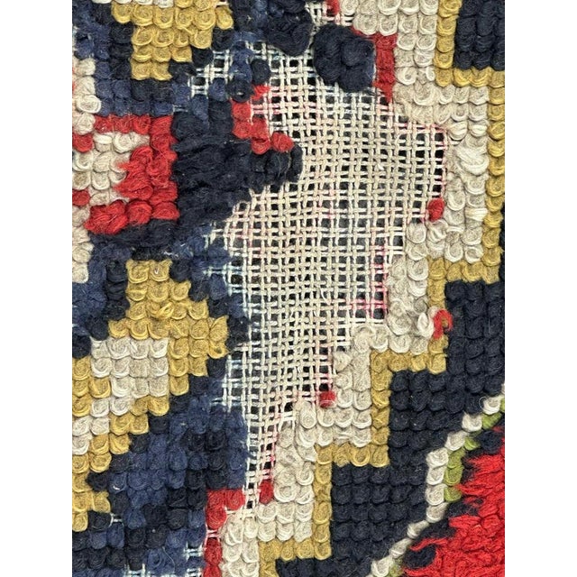 Small Mid-Century French Cogolin Rug, 1940s For Sale - Image 4 of 14