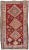 Red 1960s Vintage Turkish Kilim Red Handmade Tribal Wool Rug For Sale - Image 8 of 8