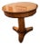 Early 20th Century Spanish Inlaid Wood Pedestal Table, Round Tripod Base, European Classic For Sale