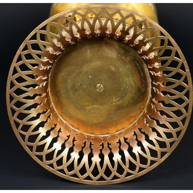 Antique Gilded Bronze Centerpiece Empire, France, 1825 For Sale - Image 17 of 18