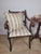 Antique Victorian Upholstered Mahogany Carver Armchair, 1890 For Sale - Image 3 of 18