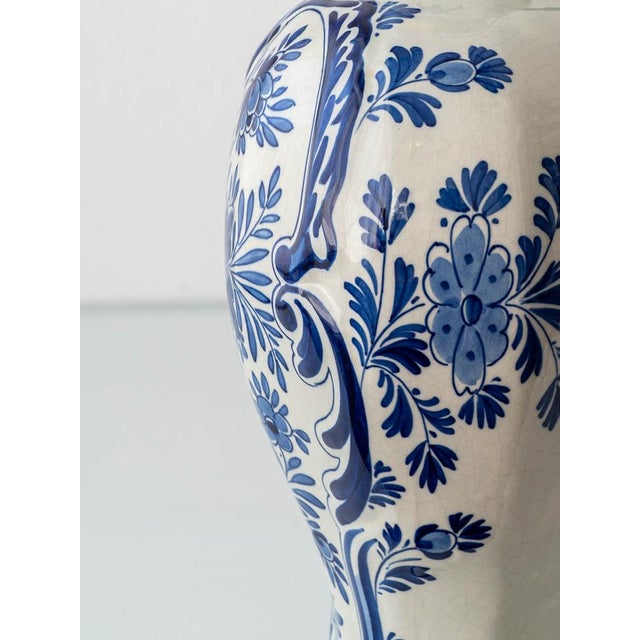 Royal Delft Blue and White Table Lamps, 1905, Set of 2 For Sale - Image 13 of 17