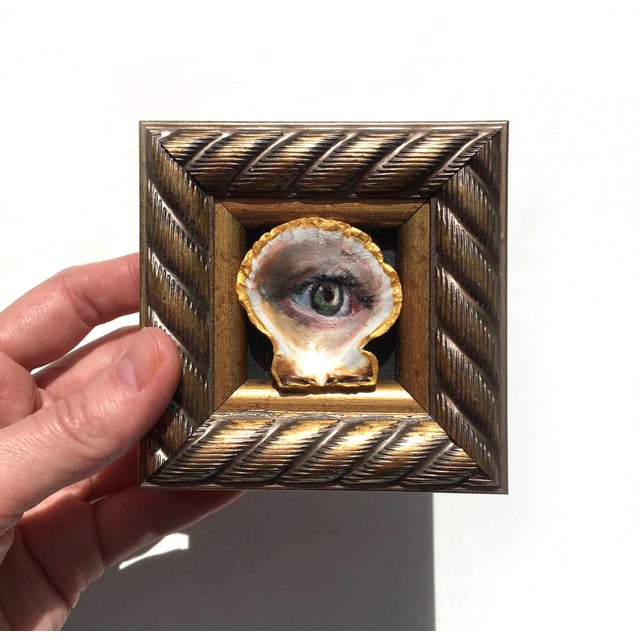 Hello, My name is Valeriya S, I am a professional artist. This is my original painting on natural sea shell 18th Century...