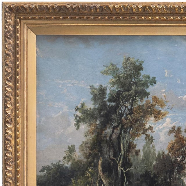 'River Landscape With Rider', English School, Barbizon For Sale - Image 4 of 7