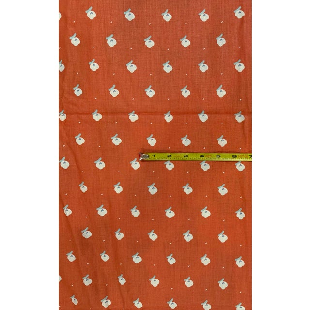 Shabby Chic 1982 Cheryl Lewin Accents "Mini Madeline" Calico Fabric, 2.7 Yards For Sale - Image 3 of 4