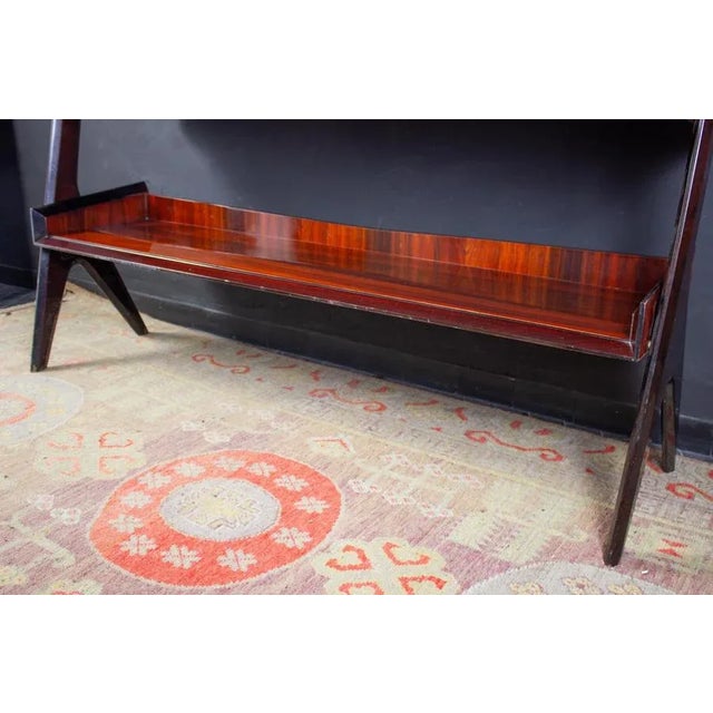 Gold Mid-Century Sideboard or Bar Cabinet by Vittorio Dassi, 1950s For Sale - Image 8 of 16