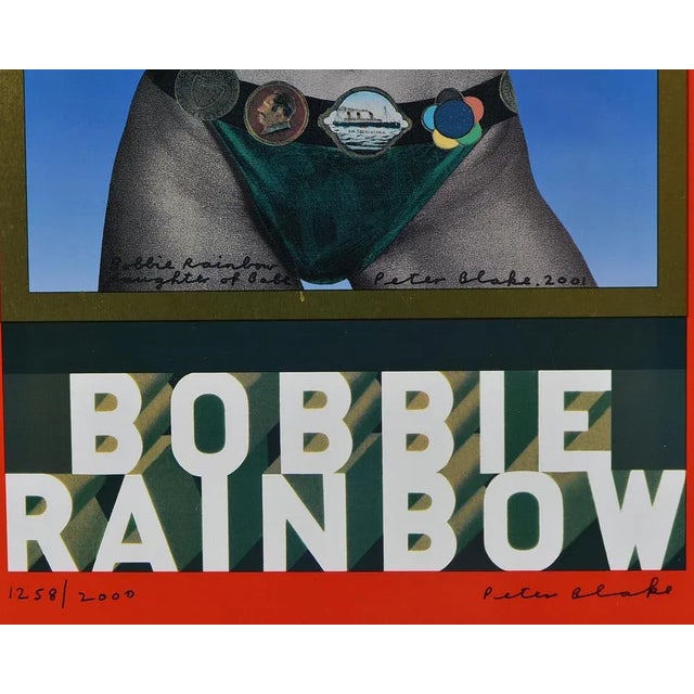 Peter Blake, Bobby Rainbow, 2001, Lithograph on Tin For Sale - Image 4 of 10