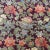 Mid-Century Style Vintage Colorful Floral Jacquard Upholstery Fabric in Burgundy For Sale - Image 4 of 10