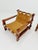 Mid-Century Lounge Chairs and Coffee Table in Leather and Wood by Carl Straub, Germany, 1960s, Set of 3 For Sale - Image 16 of 18