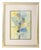 Justino Alves, Composition, 1973, Mixed Media on Paper For Sale