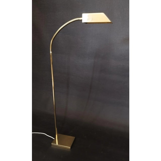 Mid-Century Brass Floor Lamp, 1960s For Sale - Image 12 of 12