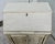 Slant Front Secretary Desk 1970s Venetian Style Distressed White For Sale - Image 11 of 12