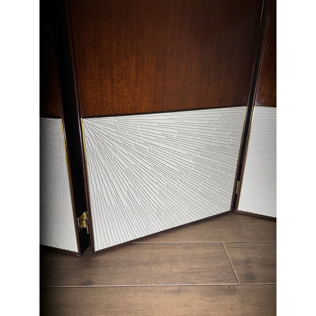 Radiant Screens by Baker Furniture the Thomas Pheasant Collection, Pair For Sale - Image 9 of 11