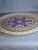 Vintage A. Barton Creation 24k Gold & Cobalt Blue Glass Seder Plate - 13.25" For Sale - Image 9 of 16