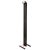 Italian Black Aluminum Zagar Floor Lamp by Silvio Carpani for Stilnovo, 1978 For Sale - Image 10 of 10