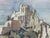 Paul Maldonnet “Sisteron - La Citadelle” Framed Watercolor Painting For Sale - Image 4 of 12