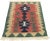 Tribal Vintage Persian Shiraz Kilim Rug - 02'01 X 02'11 For Sale - Image 3 of 9