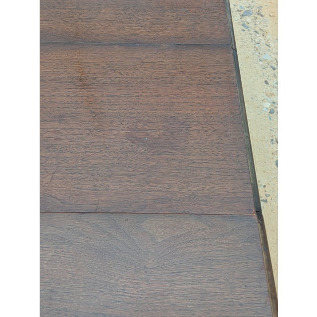 Late 19th Century Vintage Antique Gate Leg Drop Leaf Dining Table For Sale - Image 5 of 11