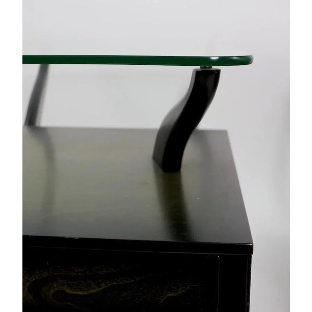 Mid-Century Modern Mid Century One-Drawer Stands after Pearsall - A Pair For Sale - Image 3 of 12