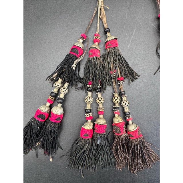 Antique Uzbek “Sequsha” Tassel, 19th C Uzbekistan For Sale In New York - Image 6 of 15