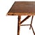 Wood Antique English Tortoiseshell Bamboo Tall Side Table or Plant Stand, Circa 1900 For Sale - Image 7 of 11