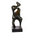 Abstract Bronze Sculpture on Marble Base by Jean Jacques Porret, 1983 For Sale