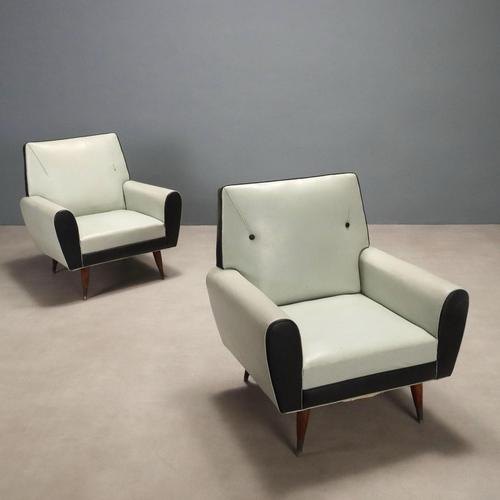 Vintage Lounge Chairs, 1960s, Set of 2 For Sale - Image 10 of 10