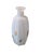 A charming Mid Century Italian Murano glass vase dating to circa 1960s.. The hand blown vessel has an elongated oval body,...
