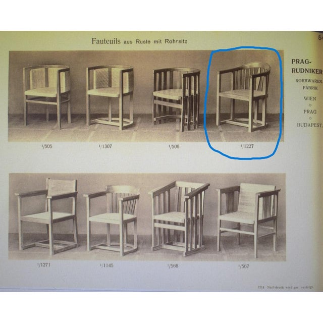 Mod. 1227 Armchairs by Wilhelm Schmidt for Prague Rudniker, 1890s, Set of 2 For Sale - Image 9 of 13