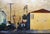 Duke Windsor, "Golden Sunrise Alley", Impressionist Cityscape, Gold Leaf For Sale