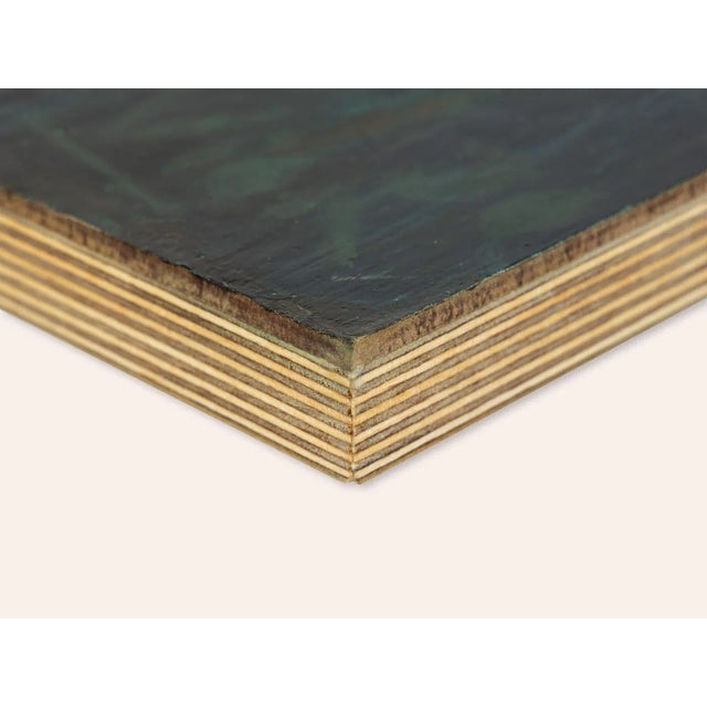 Blue Hour, Oil on Hardboard, Framed For Sale - Image 11 of 12